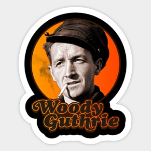 Woody Guthrie Sticker